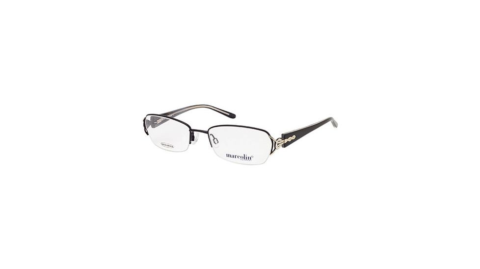 Marcolin MA7299 Eyeglass Frames - Matte Black Frame Color