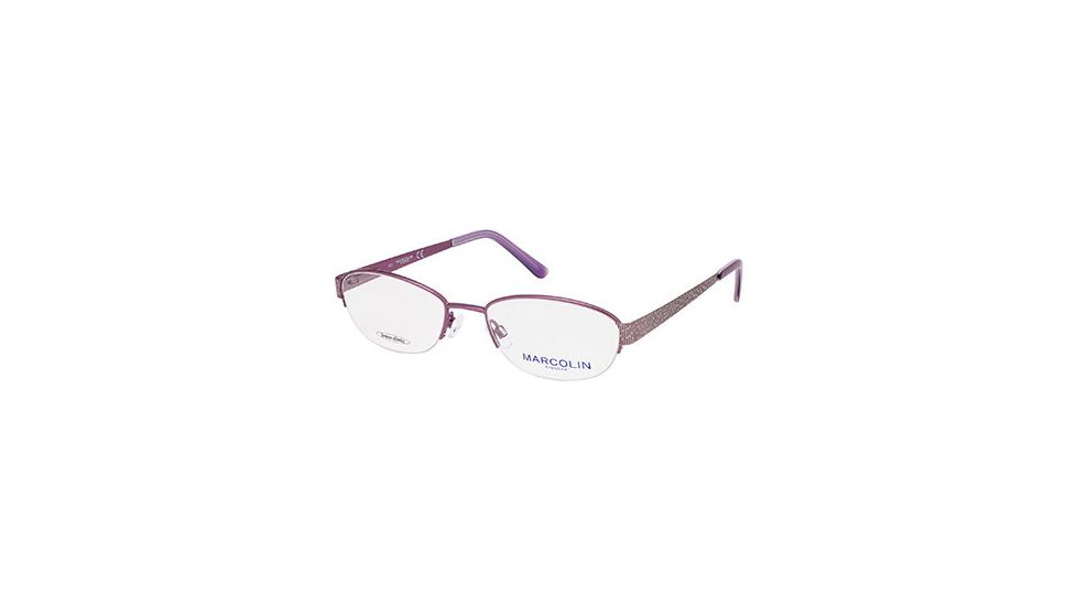 Marcolin MA7302 Eyeglass Frames - Shiny Lilac Frame Color