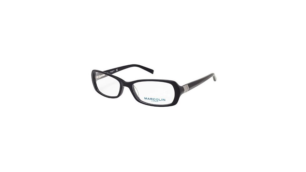 Marcolin MA7305 Eyeglass Frames - Shiny Black Frame Color