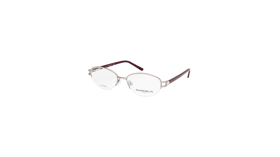 Marcolin MA7320 Eyeglass Frames - Shiny Bordeaux Frame Color