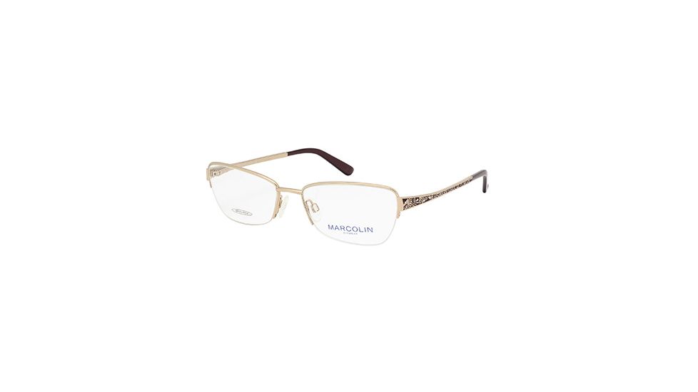 Marcolin MA7326 Eyeglass Frames - Gold Frame Color