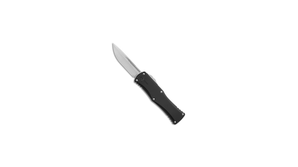 Marfione Custom Knives Marfione Customs Hera S/E OTF Knife Black 3" Two-Tone Diamondwash, Black, Bohler M390, adult, BHQ-146621
