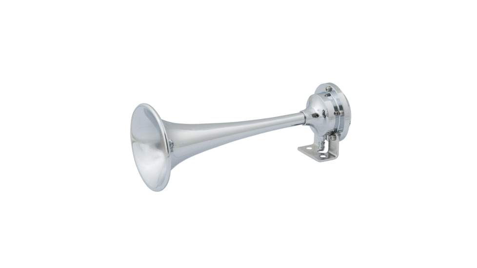 Marinco Chrome Plated Single Trumpet Mini Air Horn 12V 79167