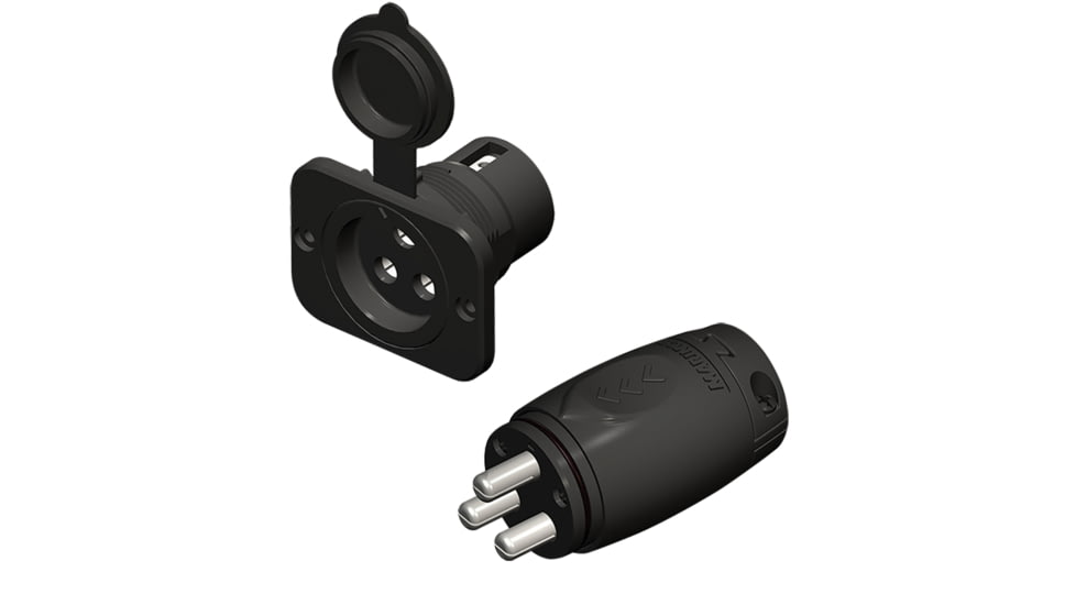 Marinco Trolling Motor Plug &amp; Receptacle 70A 63197