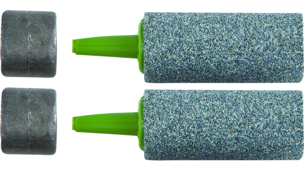 Marine Metal Glass Bead Air Stones Weighted, Pair, AS-01