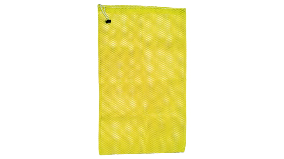 Marine Sports BAG Deluxe Drawstring Heavy Mesh 18&quot; x 30&quot; Bag w/ Cord &amp; Closure - Yellow, 4705YW