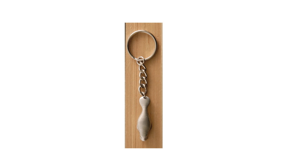 Marine Sports Pewter Key Chain