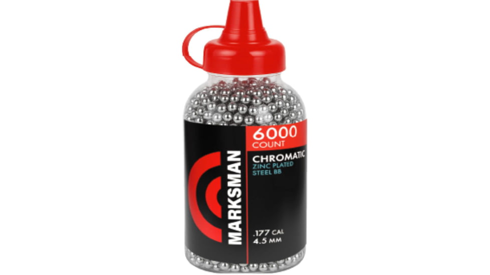 Marksman Steel BBs, 6000 Ct, MBB6K
