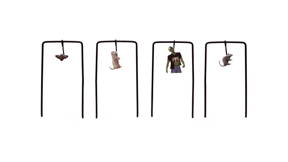 Marksman Zombie Swinging Target, 4 Stands, 4 Targets 90917