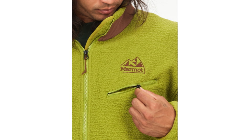 Marmot 94 E.C.O. Recycled Fleece - Mens, Cilantro, Large, M14196-4440-L