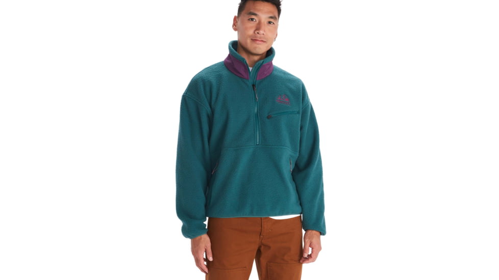 Marmot 94 E.C.O. Recycled Fleece - Mens, Dark Jungle, Large, M14196-22261-L