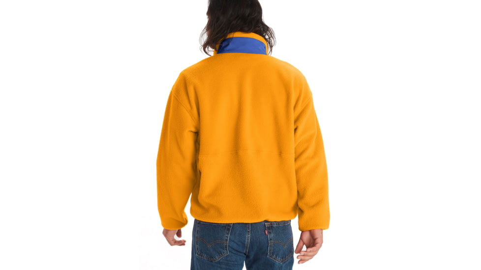Marmot 94 E.C.O. Recycled Fleece - Mens, Golden Sun/Trail Blue, Extra Large, M14196-23231-XL