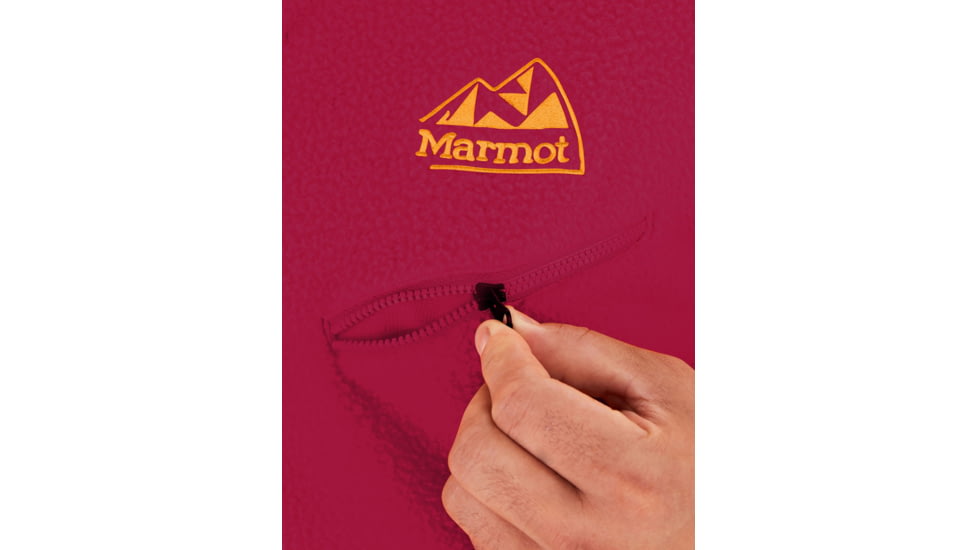 Marmot 94 E.C.O. Recycled Fleece - Mens, Team Red/Golden Sun, Large, M14196-23242-L