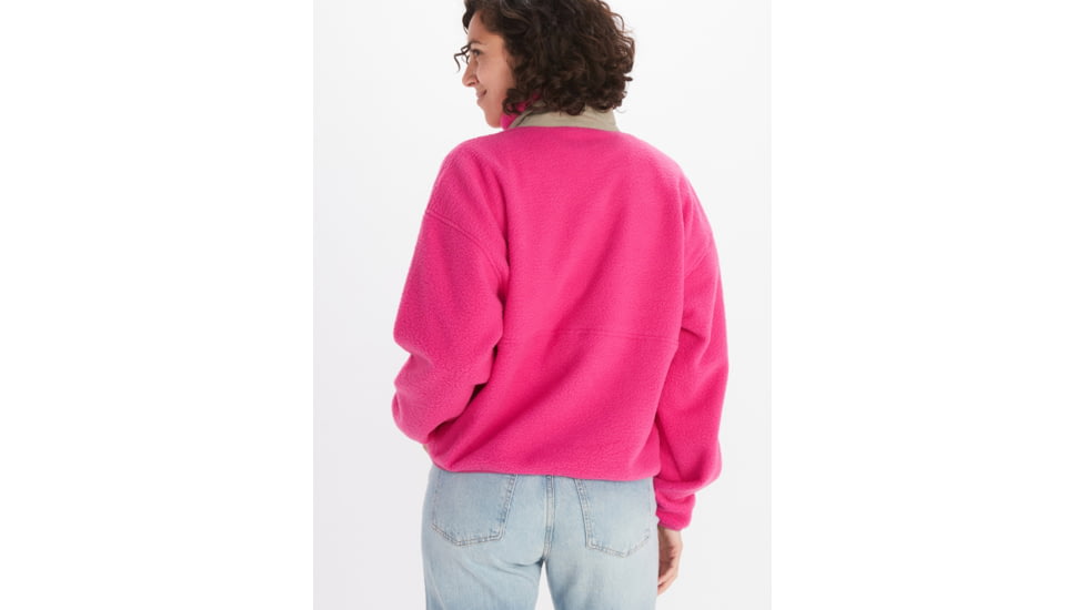 Marmot 94 E.C.O. Recycled Fleece - Womens, Fuchsia Red/Vetiver, Small, M14197-21721-S