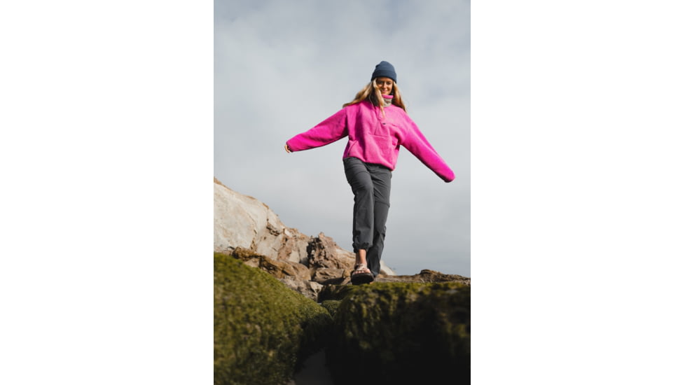 Marmot 94 E.C.O. Recycled Fleece - Womens, Fuchsia Red/Vetiver, Small, M14197-21721-S