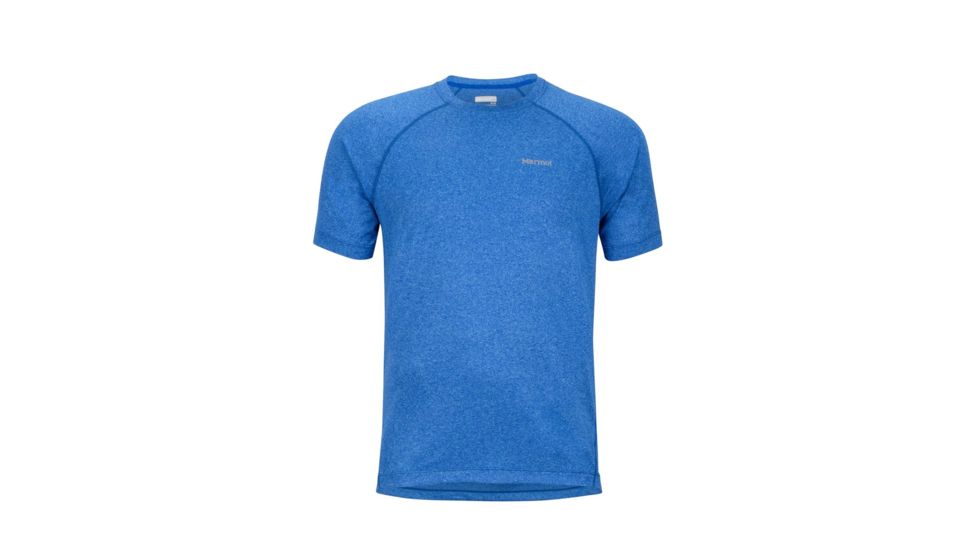 Marmot Accelerate Short Sleeve T-Shirt - Mens, Surf Heather, Small 53550-3653-S