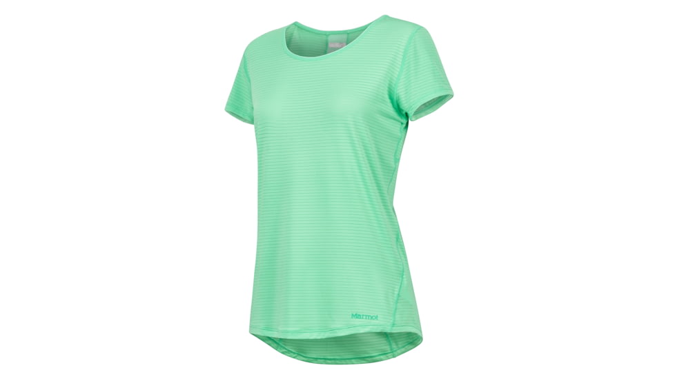 Marmot Aero Short Sleeve - Womens, Double Mint, Extra Small, 57330-4839-XS