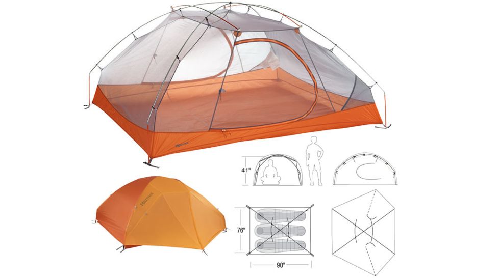 Marmot Aeros 3 Tent - 3 Person, 3 Season