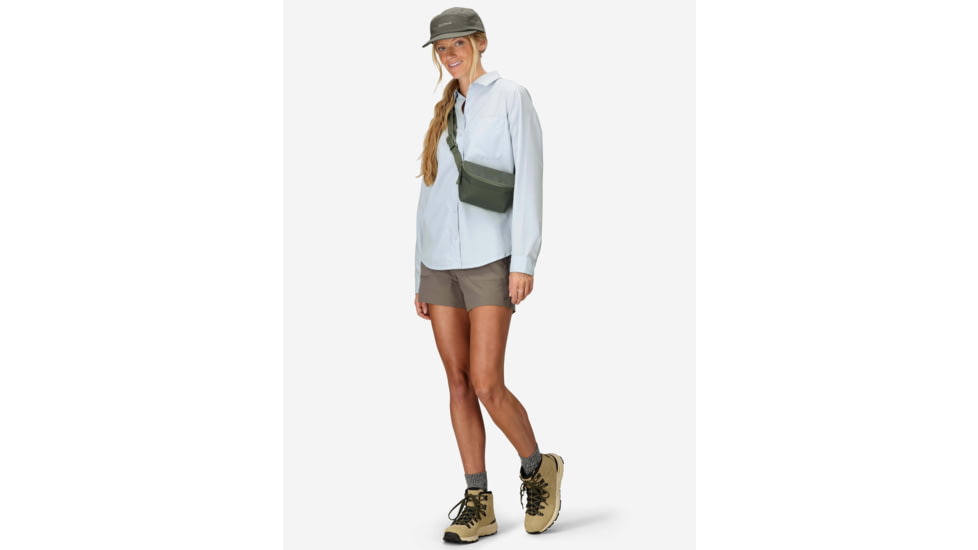 Marmot AirExchange SolarShield LS Shirt - Womens, Vapor, XL, M16056-24371XL