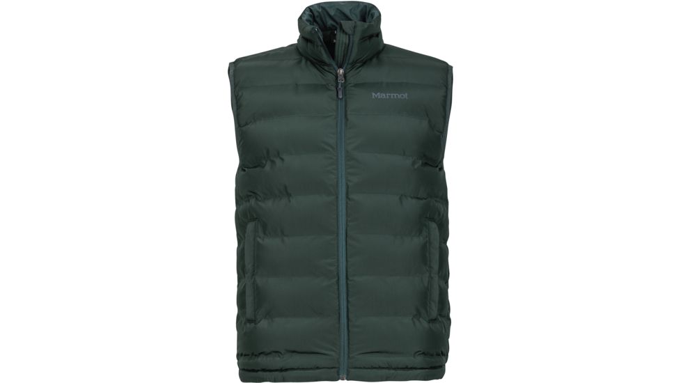 Marmot Alassian Featherless Vest - Men's-Dark Spruce-Large