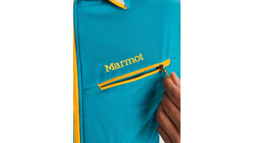 Marmot Alpha 60 Jacket - Mens, Enamel Blue, Small, 81830-2210-Enamel Blue-S