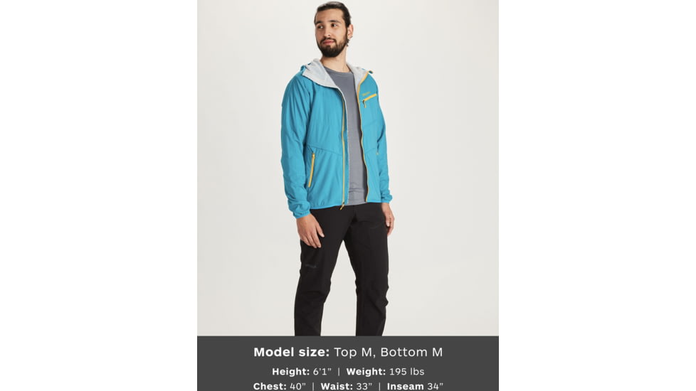 Marmot Alpha 60 Jacket - Mens, Enamel Blue, Small, 81830-2210-Enamel Blue-S