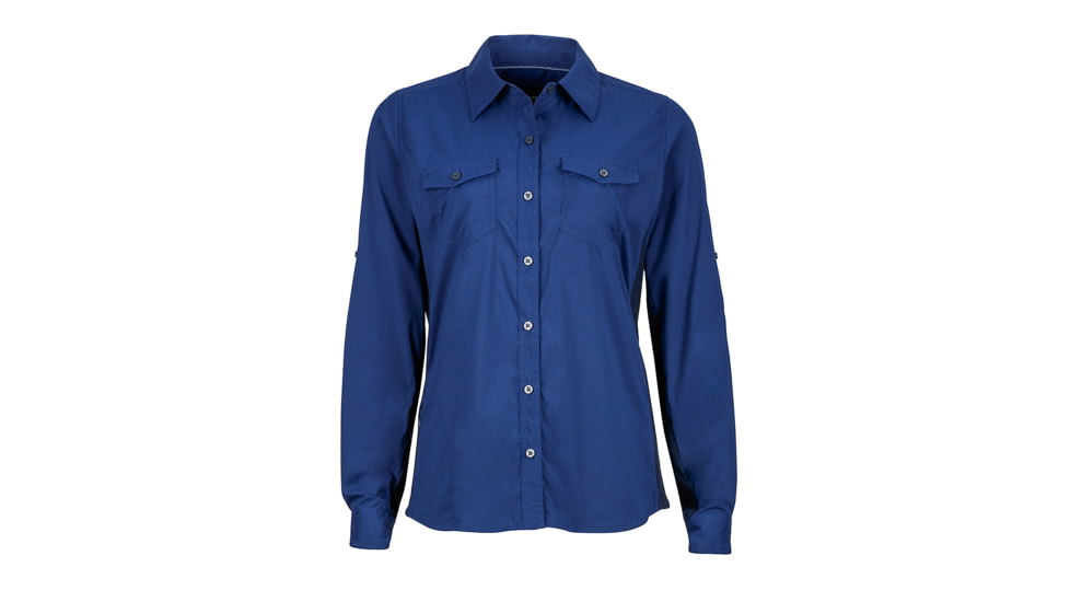 Marmot Annika Long Sleeve Shirt - Women's-Arctic Navy-Large