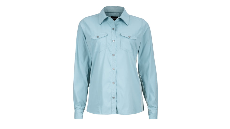 Marmot Annika Long Sleeve Shirt - Women's-Blue Shale-X-Small