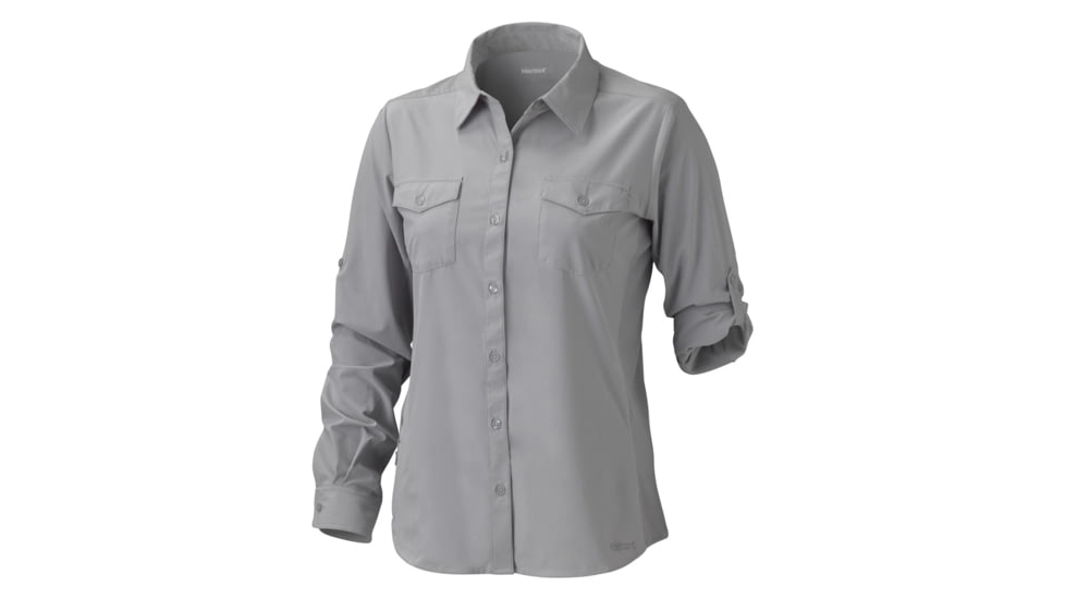 Marmot Annika Long Sleeve Shirt - Women's-Granite-Medium