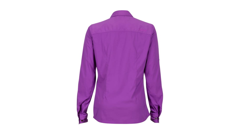 Marmot Annika Long Sleeve Shirt - Womens, Bright Violet, Extra Small 56300-6238-XS