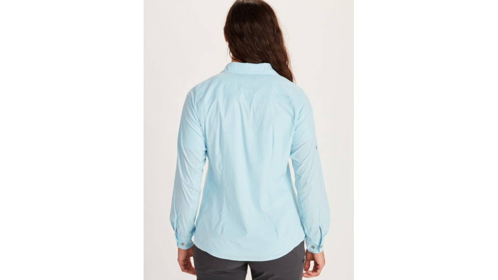 Marmot Annika Long Sleeve Top - Womens, Corydalis Blue, Medium, 56300-3134-M