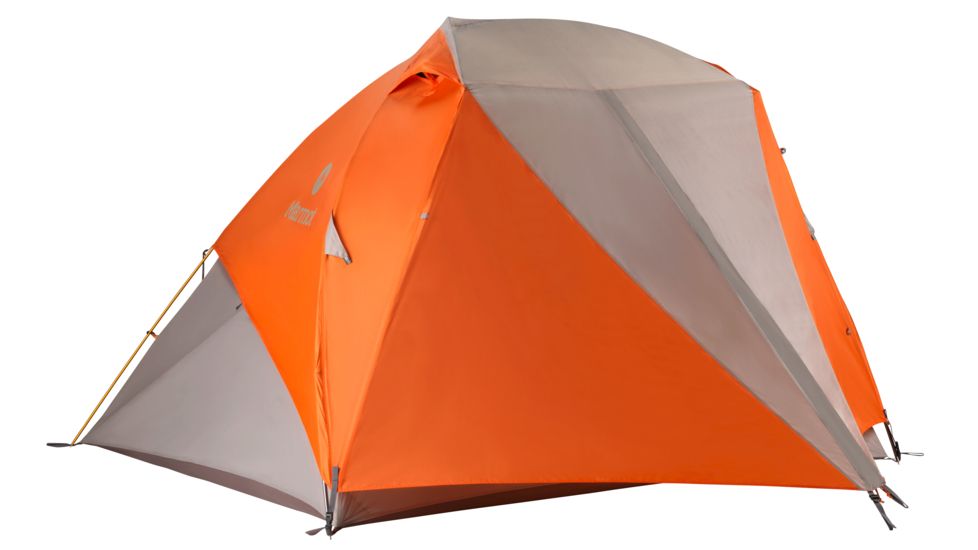 Marmot Argent 4P - 4 Person, 3 Season-Blaze/Sandstorm