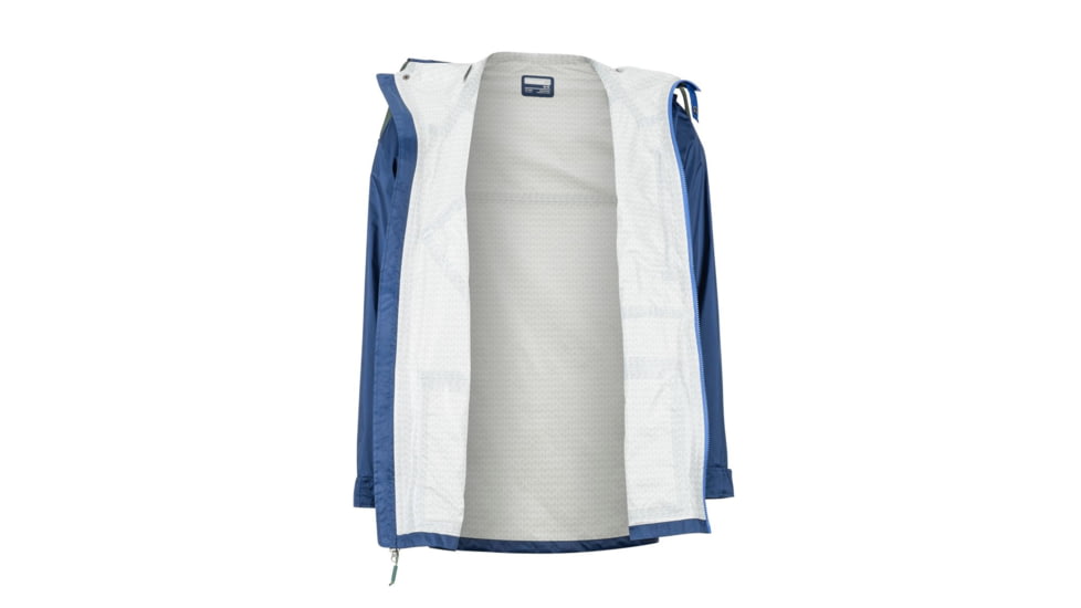 Marmot Ashbury PreCip Eco Jacket - Mens, Arctic Navy/Surf, Large, 31650-3892-L