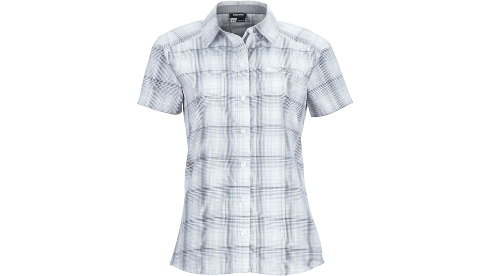 Marmot Aura Short Sleeve Tee - Women's-Grey Storm-Large