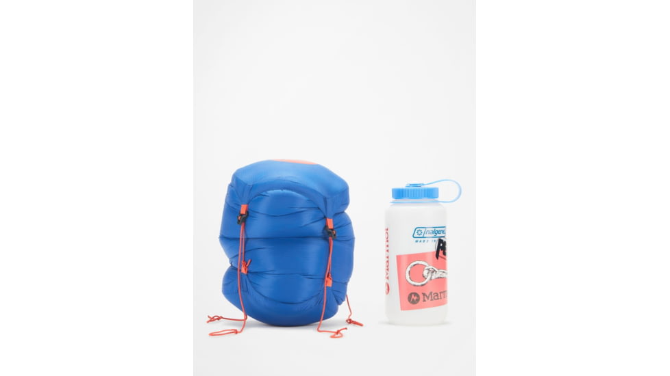 Marmot Bantamweight 15 Sleeping Bags - Mens, Dark Azure/Clear Blue, Center-Zip, Short, M13001-19628-CZ