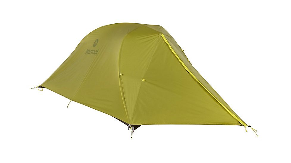 Marmot Bolt Ultralight 2-Person Tent, Dark Citron/Citronelle, One Size, 39000-9819-ONE