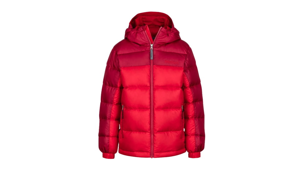 Marmot Boys Guides Down Hoody, Team Red/Brick, XXL, 73700-6282-XXL