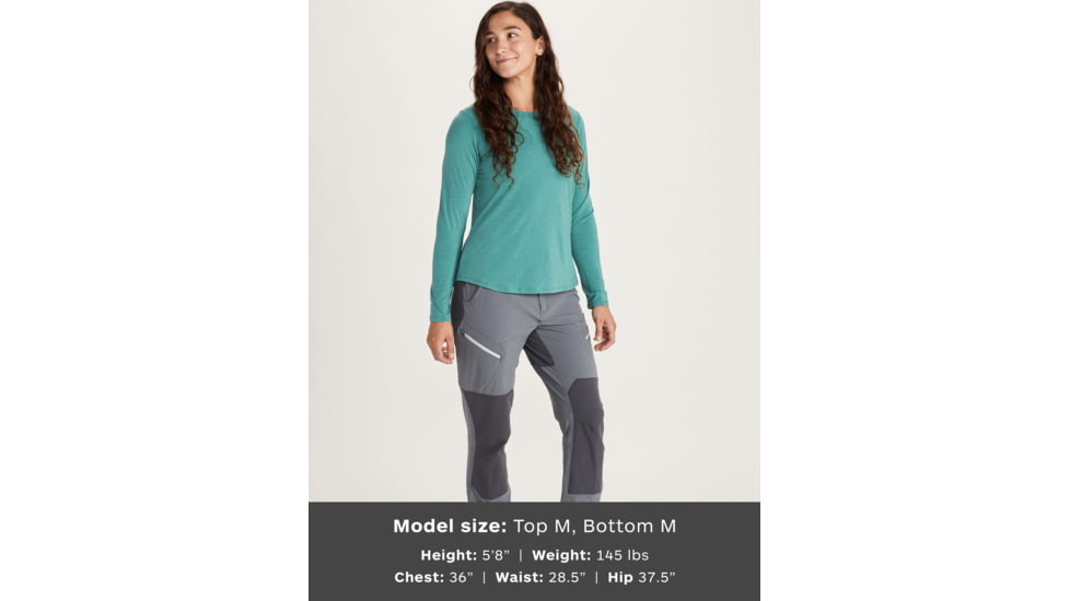 Marmot Calavera Long Sleeve Shirt - Womens, Deep Jungle, Medium, 47010-4973-M