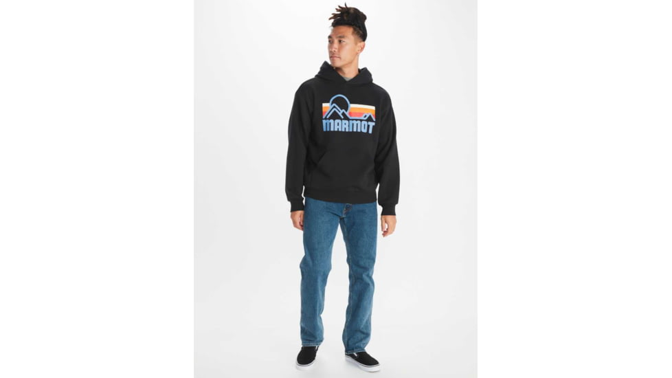 Marmot Coastal Hoody - Mens, Black/Multi, Medium, M14258-23908-M