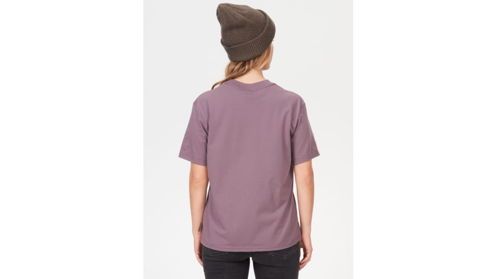 Marmot Coastal Tee Short Sleeve - Womens, Hazy Purple, Extra Small, M14255-22259-XS