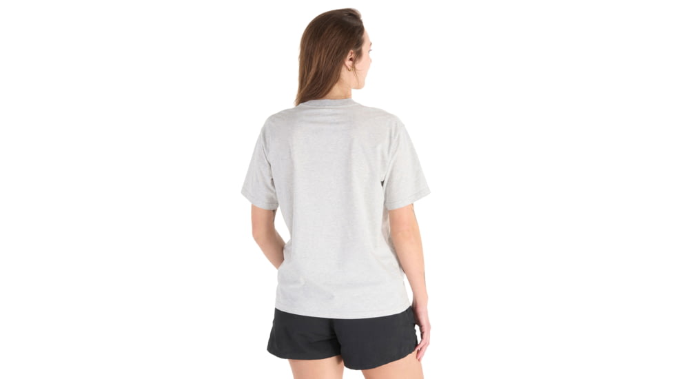 Marmot Coastal Tee Short Sleeve - Womens, Light Grey Heather, Small, M14255-8626-S