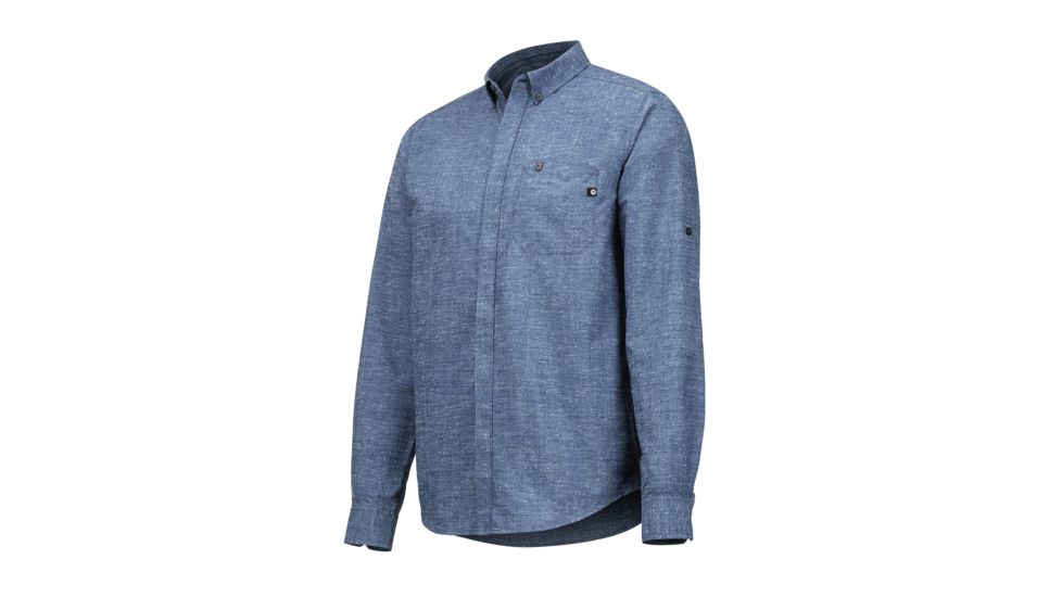 Marmot Cooper Canyon Long Sleeve - Mens, Arctic Navy, Extra Large, 42740-2975-XL