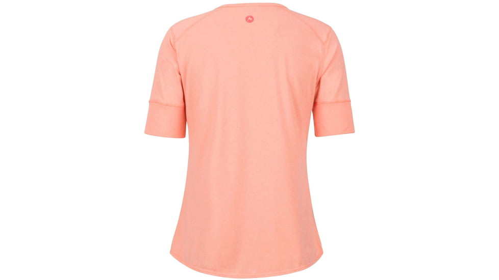 Marmot Cynthia Short Sleeve T-Shirt - Womens, Coral Pink, Medium, 47950-7274-M