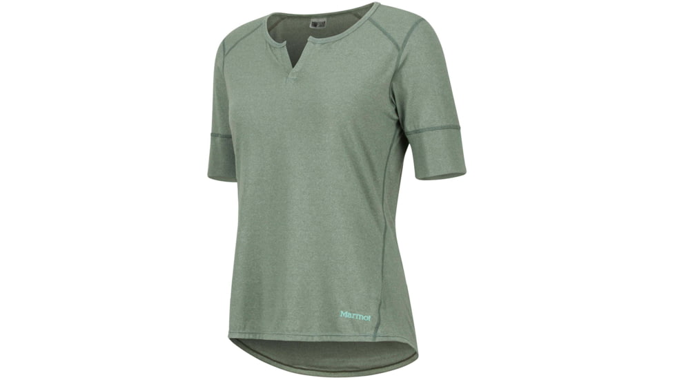Marmot Cynthia Short Sleeve T-Shirt - Womens, Crocodile, Extra Small, 47950-4764-XS