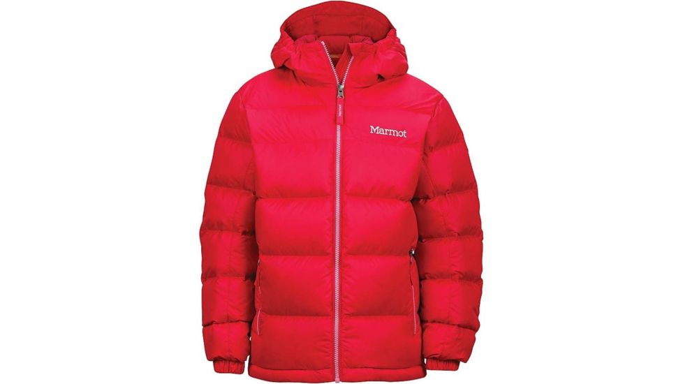 Marmot Demo, Girl's Guides Down Hoody, Pink Rock, M 78170-6641-DEMO