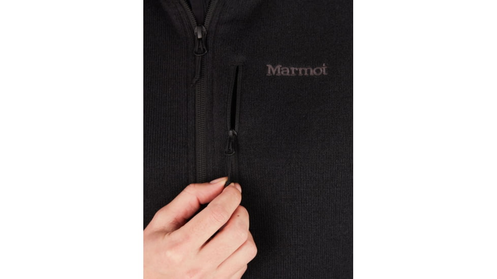 Marmot Drop Line Vest - Women's, Small, Black, M13225-001-S