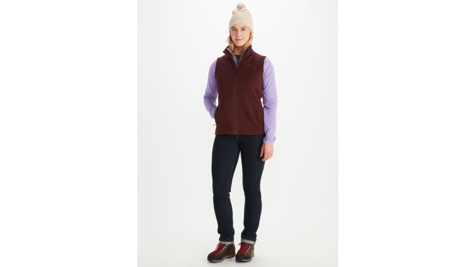 Marmot Drop Line Vest - Women's, Small, Port Royal, M13225-6257-S