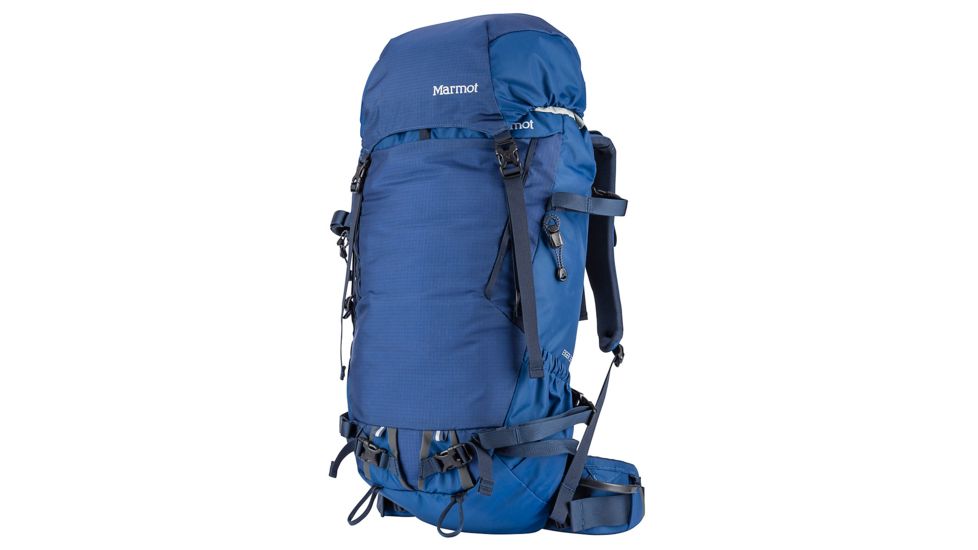 Marmot Eiger 32L Backpack, Estate Blue/Total Eclipse, One Size, 38210-3544-ONE