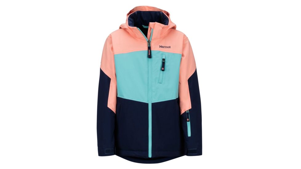 Marmot Elise Jacket - Girls, Arctic Navy/Spritzer, Small, 79870-4955-S