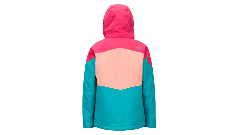 Marmot Elise Jacket - Girls, Blue Tile/Disco Pink, Large, 79870-4962-L